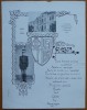 Meniu, Otopeni, Regimentul 2 Pionieri, 1932, semnat de ofiterii Regimentului