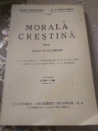 E. MORALA CRESTINA CLASA iV foto