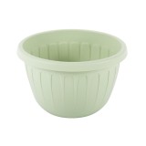 Ghiveci din plastic Stella, suspendat, verde oliv, D 22.5 cm