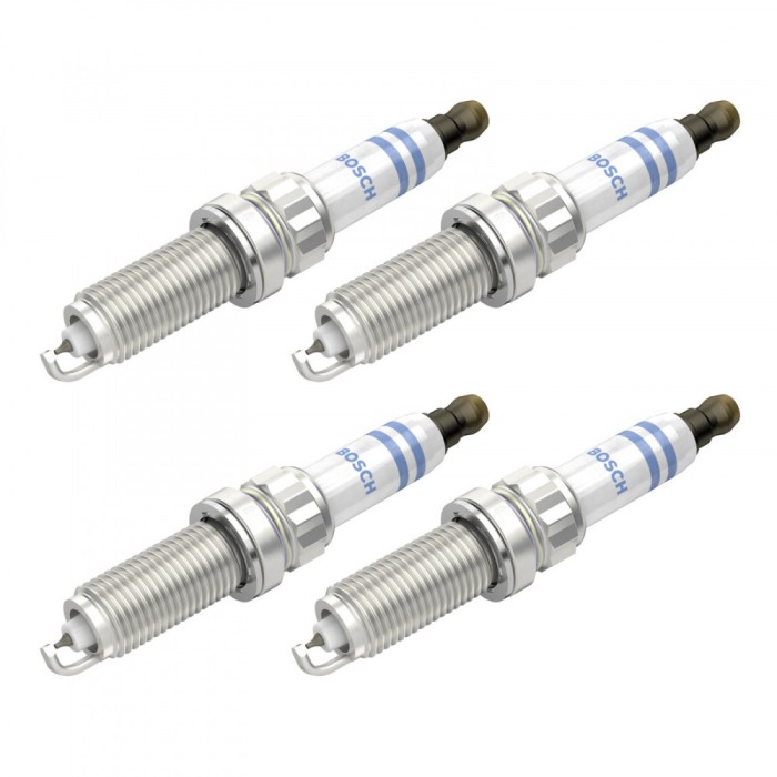 Set 4 bujii scanteie Bosch pentru Mercedes-Benz C-Class, CLS, E-Class, G-Class, GL-Class, GLE, M-Class, R-Class, S-Class, SL, SLK