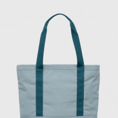 Lefrik geanta STRATA TOTE BAG culoarea turcoaz