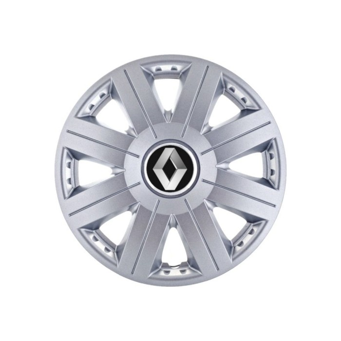 Set 4 capace roti 16 inchi (R16) Cosmos Gri, Compatibil Cu Renault