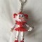Jucarie breloc personaj Five Nights at Freddy&#039;s fetita robot cu microfon, baby