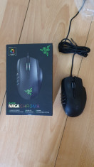 Mouse Gaming Razer Naga Chroma 16000 + suport foto