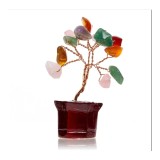 Pom cu Pietre Semipretioase - Pietre Mixte SS92B 6,5cm