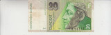 M1 - Bancnota foarte veche - Slovacia - 20 Koroane - 2004