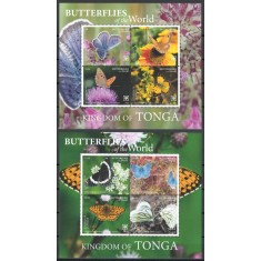 Tonga 2020 Mi 2360/63 + 2372/75 - Fluturi (I+II) (141 &euro;)