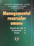 MANAGEMENTUL RESURSELOR UMANE de VIOREL LEFTER , 1999