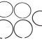 Set segmenti Piaggio/Suzuki GN125, 125cc, 4T