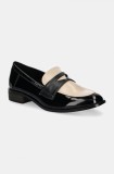 Answear Lab mocasini femei, culoarea bej, cu toc plat