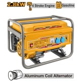 Cumpara ieftin Generator curent electric 2.8kW Motor 4 Timpi, 3000rpm, Ingco GE30005