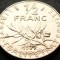 Moneda 1/2 FRANC (50 CENTIMES) - FRANTA, anul 1977 * cod 912
