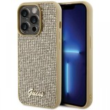 Guess Husa Square Mirror Script Logo iPhone 15 Pro Auriu