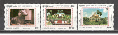 Cambodgea.1993 Cultura khmera MC.764 foto