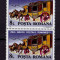 RO 1991 LP 1271 &quot;Ziua marcii postale romanesti&quot; , pereche V ,MNH