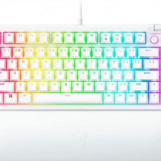 Tastatura gaming Razer BlackWidow V4 75%, USB, Iluminare RGB (Alb)
