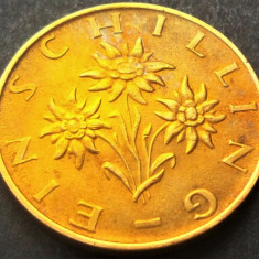 Moneda 1 SCHILLING - AUSTRIA, anul 1973 * cod 1837