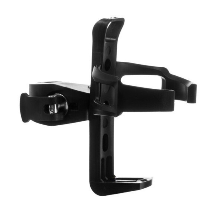 Suport sticla pentru bicicleta, plastic, universal, 14.5 x 14 cm, negru