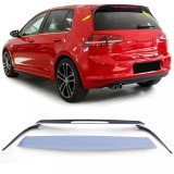 Spoiler sportiv spate, negru lucios, pentru VW Golf 7 sedan 2012-2017 Performance AutoTuning