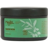 Sapun Negru de Alep Exfoliant cu Ulei de Masline pentru Piele Sensibila fara Parfum 180g