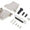 Conector D-Sub HD 44-PIN mamă 45&deg; lipire cablu gold flash