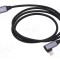 Cablu USB 2.0 Apple Lightning și USB C unghi AKYGA 1m