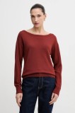 Sisley pulover de l&acirc;nă culoarea rosu, light, 11BAM1A48