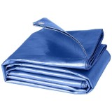 Prelata din polipropilena, dimensiuni 3X4 m, cu margine dublu ranforsata, ochiuri din aluminiu pentru fixare, impermeabil, rezistenta la inghet, albas