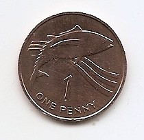 Saint Helena &amp;amp; Ascension 1 Penny 1984 - Elizabeth II, Bronz, 20.32 mm KM-1 foto