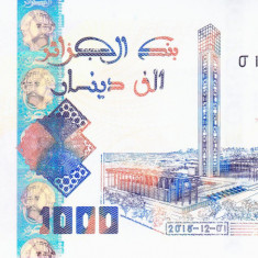 Bancnota Algeria 1.000 Dinari 2018 (2019) - PNew UNC