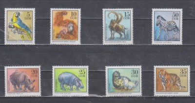 A12 S4 1 - Timbre foarte vechi - Fosta Germanie Democrata DDR animale salbatice foto