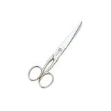 Foarfeca de cusaturi de uz casnic si profesional din otel carbon fin placat cu nichel, manere egale, Premax, colectia Omnia, 12.5cm (5&quot;)