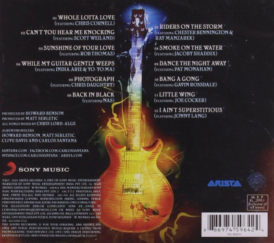 Santana Guitar Heaven (cd) foto