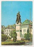 bnk cp Craiova - Statuia lui Al I Cuza - circulata - marca fixa