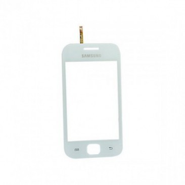 GEAM CU TOUCHSCREEN SAMSUNG GALAXY W I8150 ALB ORIG CHINA foto