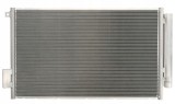 Condensator climatizare AC Fiat 500l, Tipo, motor: 1.4, Condensator cu uscator integrat, 585x361x16, Valeo, miez si rezervor din aluminiu brazat,