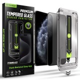 Folie iPhone X, iPhone 10 Asteroid GSM TitanGlass FullCover, privacy