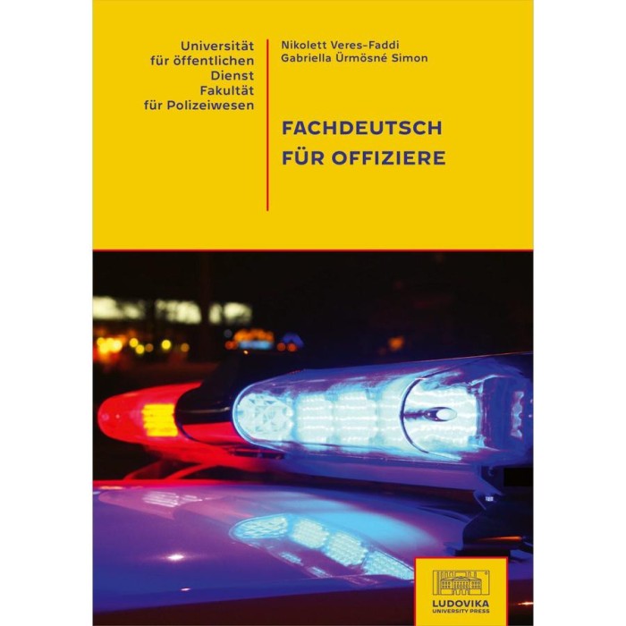 Fachdeutsch f&uuml;r Offiziere - &Uuml;rm&ouml;sn&eacute; Simon Gabriella