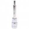 Bit Hexagonal Lung 6mm cu Adaptor 1/2&quot; Yato YT-04392, 100mm, Cr-V