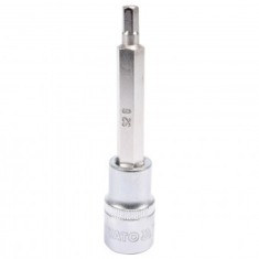 Bit lung hexagonal cu adaptor 1/2&quot;, 6x100mm, Cr-V, Yato YT-04392
