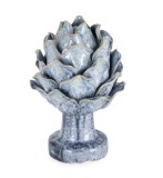 Con brad decorativ ceramica albastra Masamil 13x12,5x19,5h