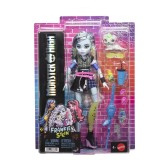 MONSTER HIGH PAPUSA FRANKIE STEIN CU ACCESORII