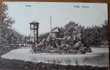 Carte postala, Buzau Teich Crangu, 1918