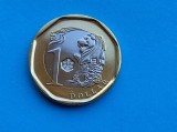 1 Dollar 2015 Singapore-UNC-luciu de batere