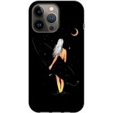 Husa compatibila cu Apple iPhone 14 Pro model Soul surfer, Silicon, TPU, Viceversa, Transparent, Carcasa