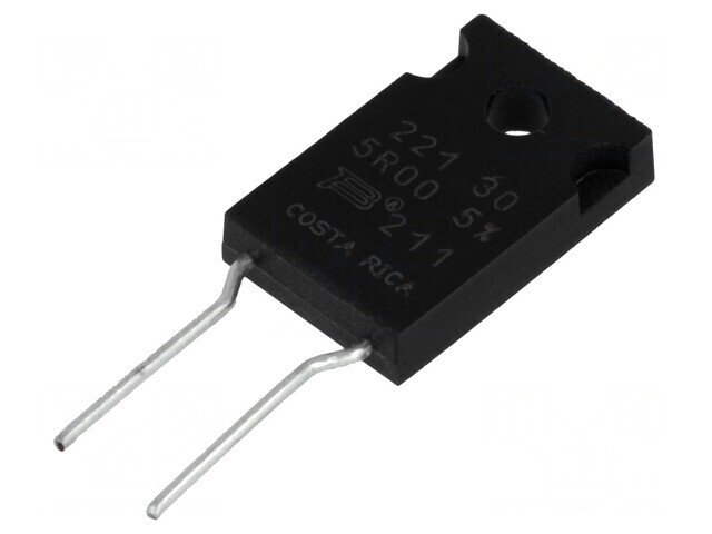 Rezistor THT TO220 5&Omega; 30W