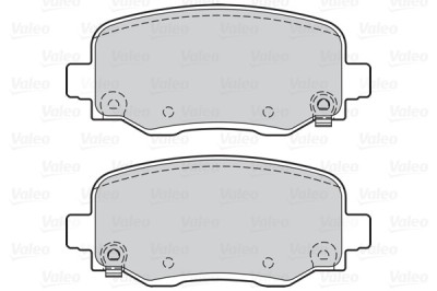 VALEO 302166 FIRST set placute frana,frana disc foto