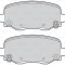 VALEO 302166 FIRST set placute frana,frana disc