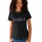 Tricou dama negru - ICONIC - L