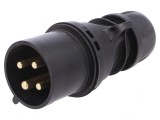 Conector Alimentare AC Trifazat 32A 400V IP44 Mufă Tată